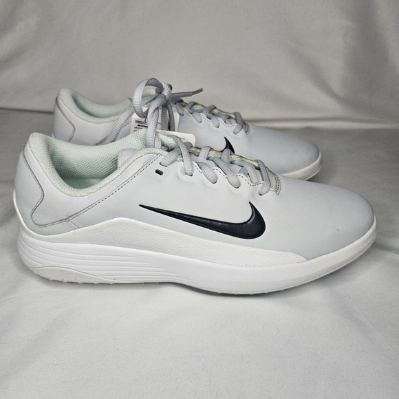 New Women Nike Vapor AQ2324 Pure Platinum Black Igloo Golf Shoes Cleats Sample 8 - Picture 1 of 15